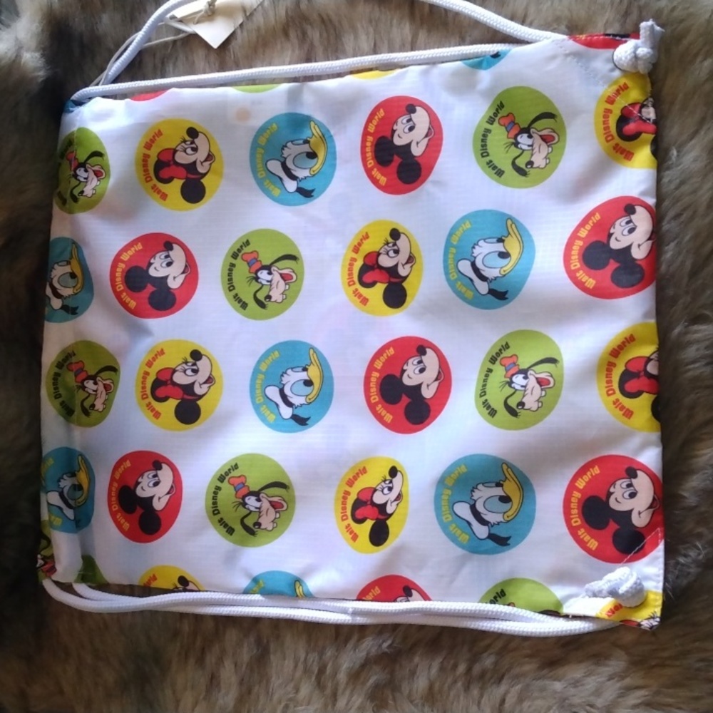 Disney Drawstring Vans Backpack - Picture 5 of 6